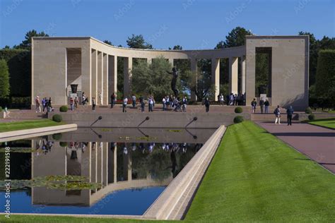 WW2 American Cemetery and Memorial, Omaha Beach. Normandy, France ...