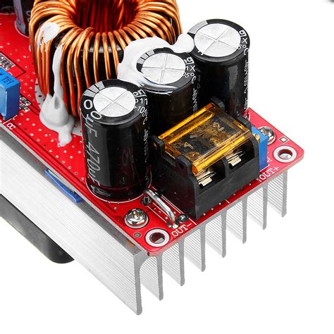 New 1500W 30A High Power DC-DC Constant Voltage Constant Current Step-up Power Module Boost ...