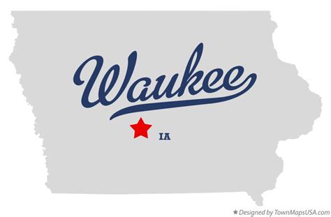 Map of Waukee, IA, Iowa