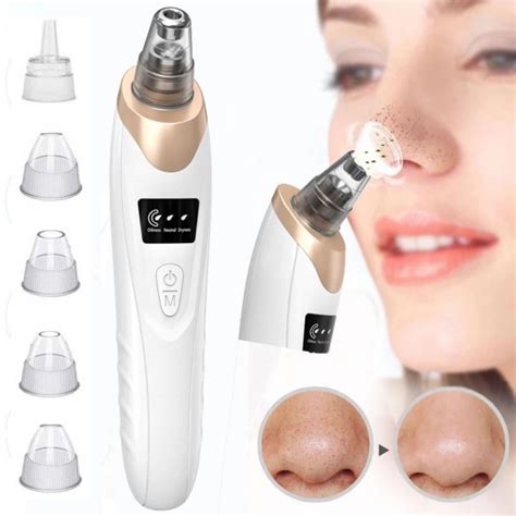 Clearance! Blackhead Remover Pore Vacuum - Electric Blackhead Removal tool facial Pore Cleaner ...