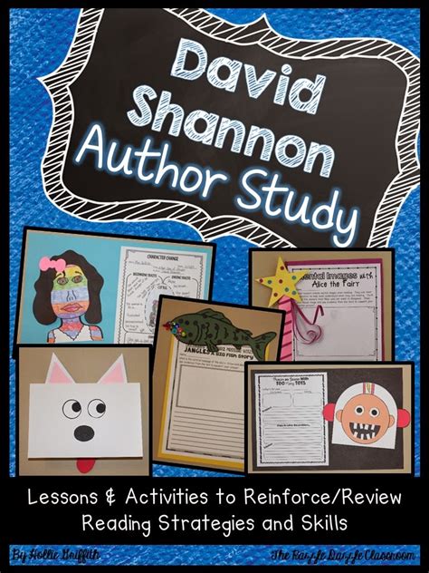 David Shannon Author Study: Lessons and Activities to Review Reading ...