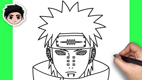 How To Draw Pain | Naruto - Easy Step By Step