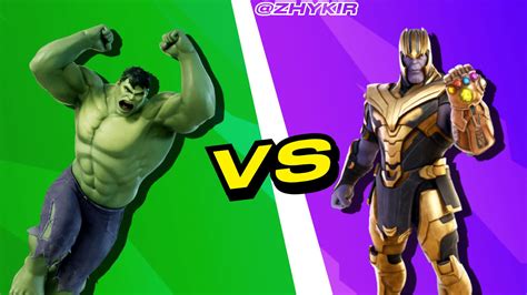 HULK VS. THANOS 8881-2297-9636 by zhykir - Fortnite Creative Map Code ...