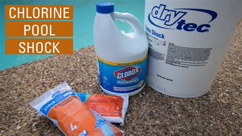 Which chlorine pool shock should you use in your pool? Di-Chlor vs Cal ...