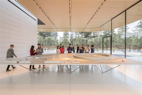 Foster + Partners' Apple Park Visitor Center opens to the public | Apple park, Visitor center ...