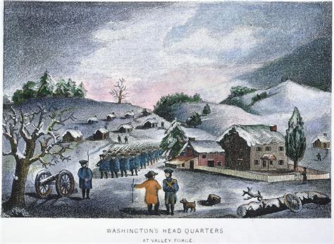 Valley Forge: Winter, 1777 #1 Photograph by Granger - Fine Art America