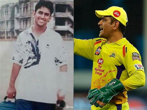 'Fashion icon in youth' - CSK share rare childhood pictures of MS Dhoni ...