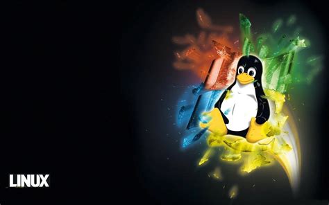 Linux Penguin Wallpaper