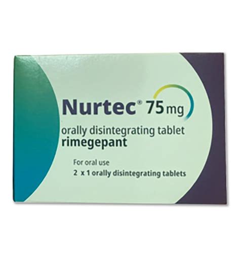 Nurtec Dosage & Drug Information | MIMS Singapore