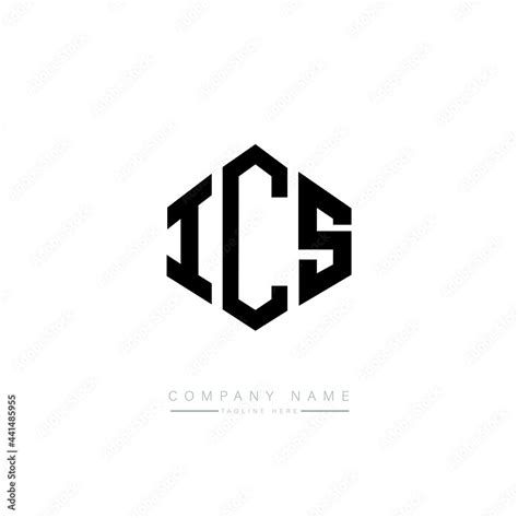 ICS letter logo design with polygon shape. ICS polygon logo monogram. ICS cube logo design. ICS ...