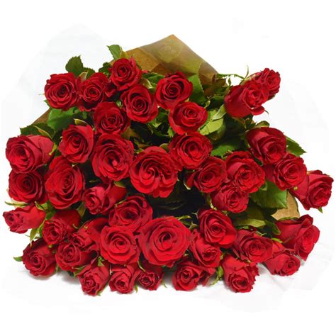 Romantic Red Roses - Flower Bouquet - Cape Town & Surrounds Delivery