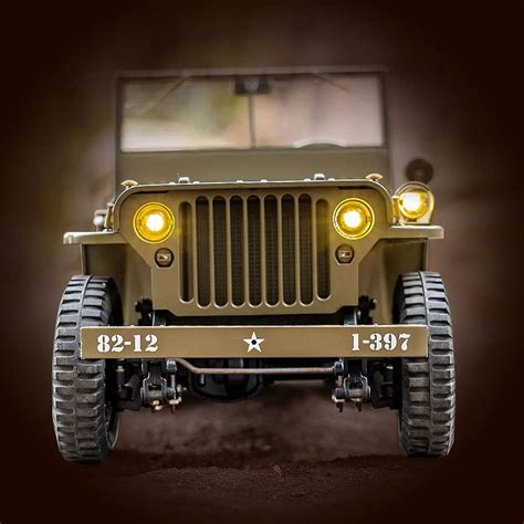 Buy HKSHYK 1/12 Scale RC Military Truck, 4x4 Hobby Grade RTR RC Car ...