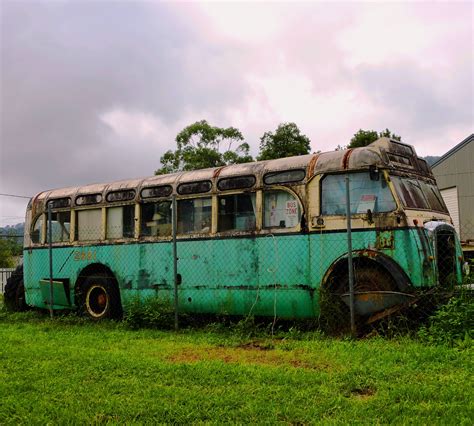 Old bus found in Nimbim, Australia