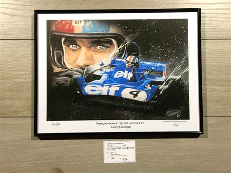 Tyrrell Ford - Formula One - François Cevert - Artwork - Catawiki