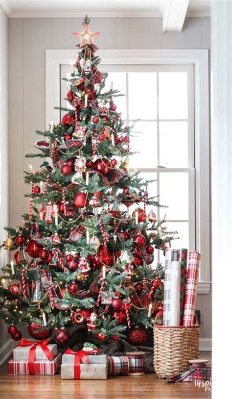 Weekend Reading | Red christmas tree, Traditional christmas tree, Christmas decorations