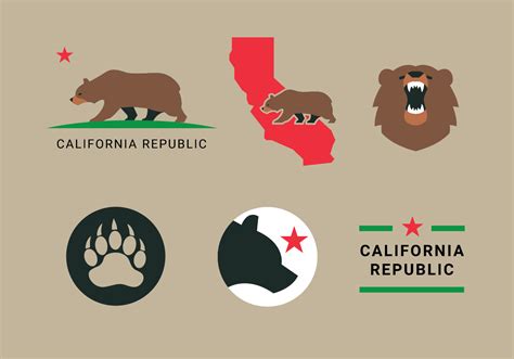 California Bear Vectors - Download Free Vector Art, Stock Graphics & Images