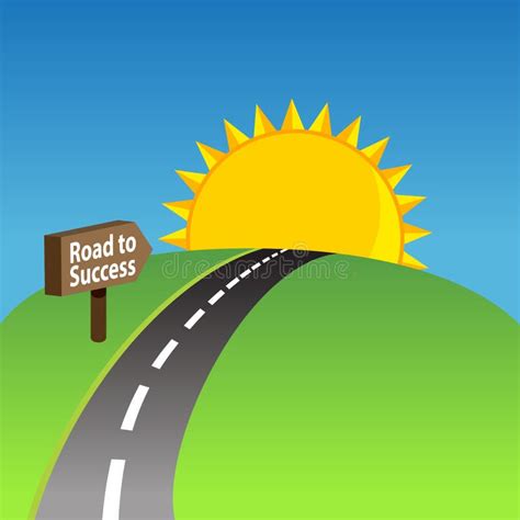 Road To Success Clipart