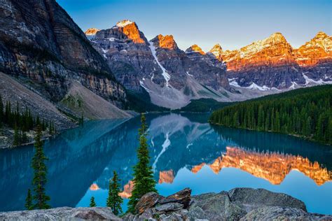 Moraine Lake Sunrise Wallpapers - Wallpaper Cave