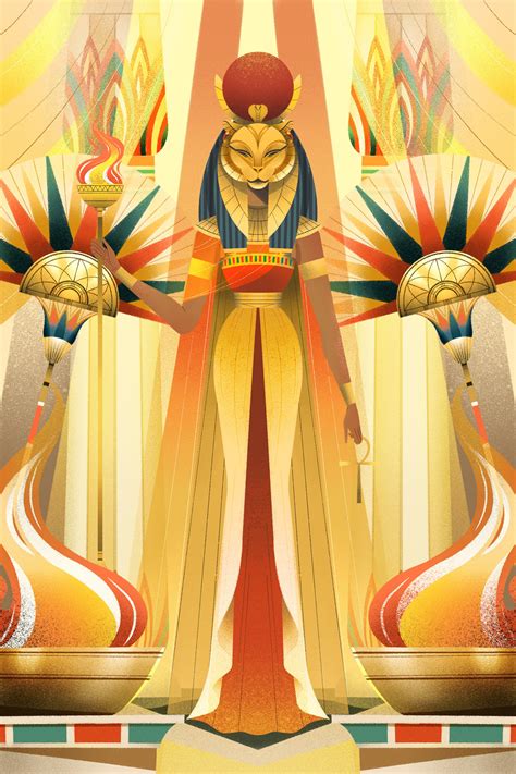 Gods and Goddesses of Ancient Egypt: Egyptian Mythology :: Behance