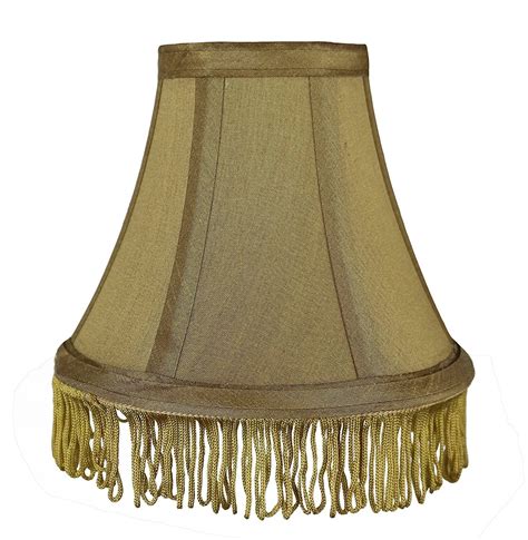 Silk 6-inch Bell with Fringe Chandelier Lamp Shade - 5 Colors – urbanest