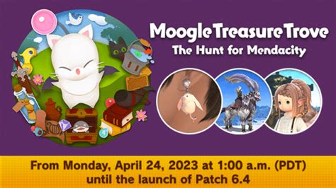 FFXIV - Moogle Treasure Trove Returns April 24!