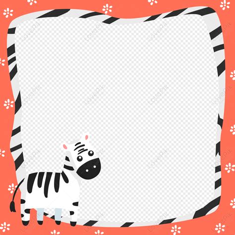 Zebra Border Clipart