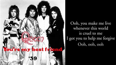 Queen - You're My Best Friend (1991 remix) - YouTube