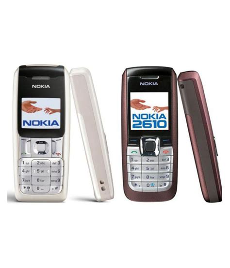 Buy Reboxed Nokia 2610 Black Online @ ₹719 from ShopClues