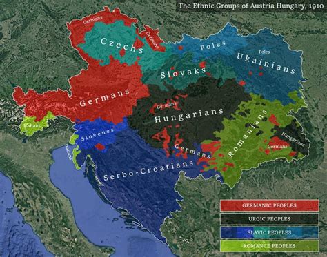 Ethnic Groups of Austria Hungary in 1910. [ 877 x 1112 ] : MapPorn