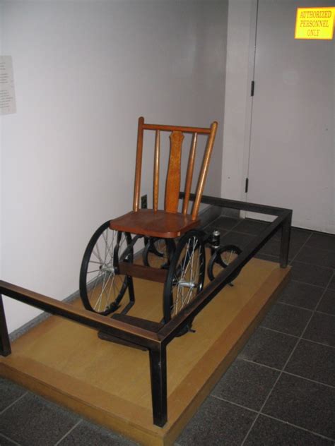 FDR's Wheelchair (replica)