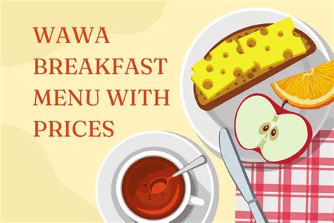 Wawa Breakfast Menu With Prices - Ink Fruit