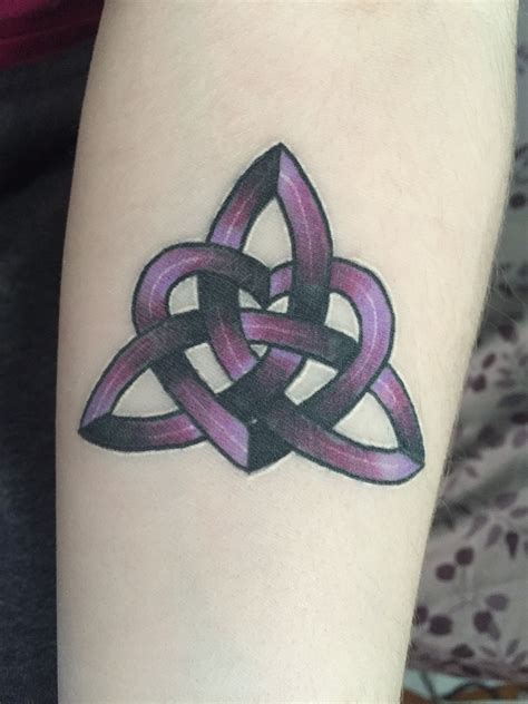 My celtic knot sister trinity tattoo done at Evolved Body Art by Jake A ...