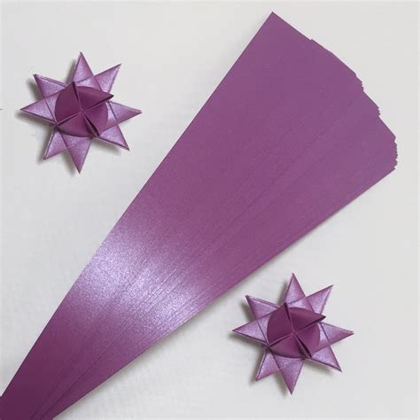 Moravian Star Paper Strips | Origami Resource Center