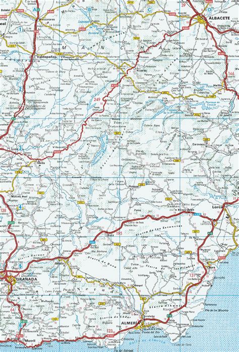 Maps of Almeria