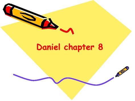 Daniel chapter 8 Daniel Chapter 8 questions answers