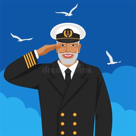 Captain Salute Stock Illustrations – 400 Captain Salute Stock Illustrations, Vectors & Clipart ...