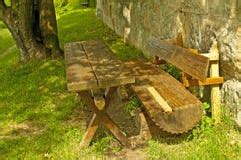 Antique Park Bench Royalty Free Stock Image - Image: 19469896