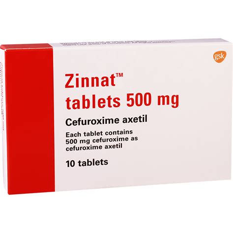 Zinnat 500mg #10t - Aversi