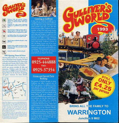 Gullivers World leaflet from 1993 | Flickr - Photo Sharing!