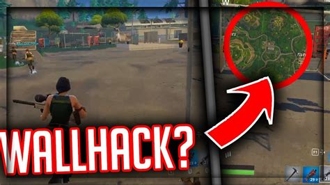 CRAZY Fortnite Wall Hack/Glitch?!?! See-Through Walls in Tilted Towers Fortnite BR Glitch! - YouTube