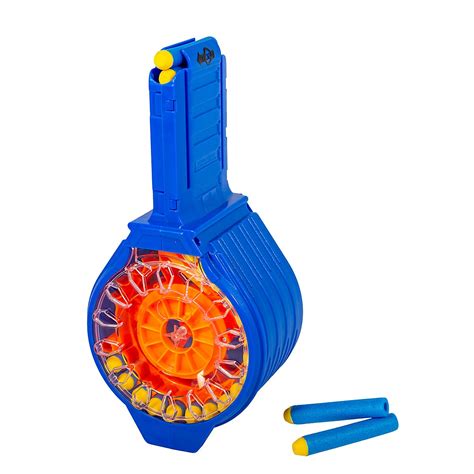 Blasterparts 30 Dart Drum Magazine for Nerf Blasters - Blaster-Time