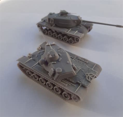 T110E5 American Heavy Tank 1/72 Resin Model Kit - Etsy UK