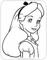 Free Printable Alice In Wonderland Coloring Pages  Disneyclipscom sketch template