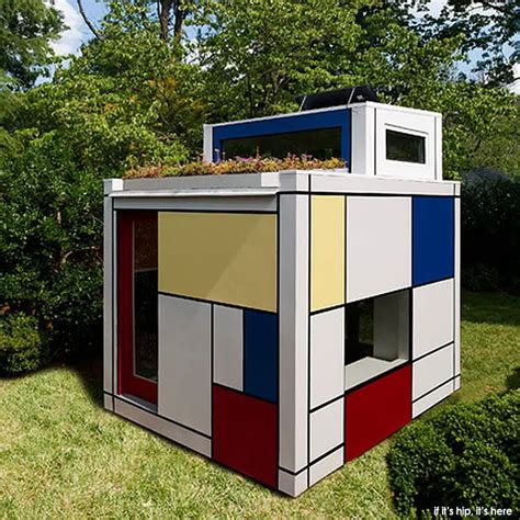 The Mondrian Prefab Playhouse by Barnes Vanze Architects – if it's hip, it's here