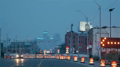 Detroit air quality among the world's worst due to wildfires