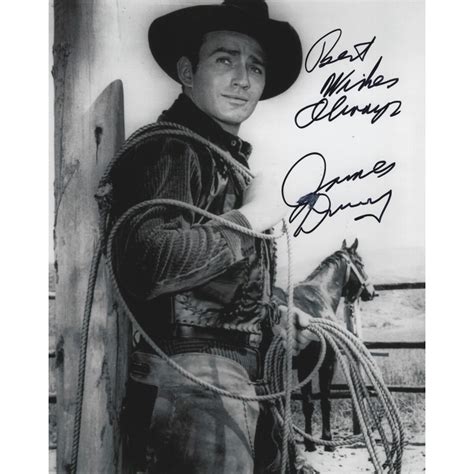 James DRURY Autograph