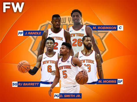 The 2019-20 Projected Starting Lineup For The New York Knicks ...