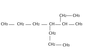 1. The systematic name for the compound represented below is a. 4,5-diethylheptane b. 3-propyl-4 ...