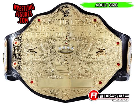 World Heavyweight - Adult Size WWE Replica Belt | Ringside Collectibles