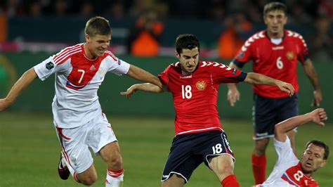 Plucky Armenia hold Russia - Eurosport